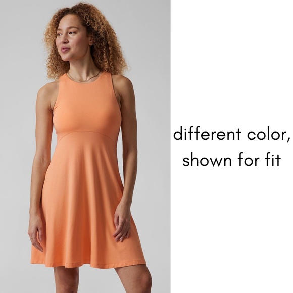 NEW Athleta Santorini Thera Printed Dress Medium - Picture 11 of 17